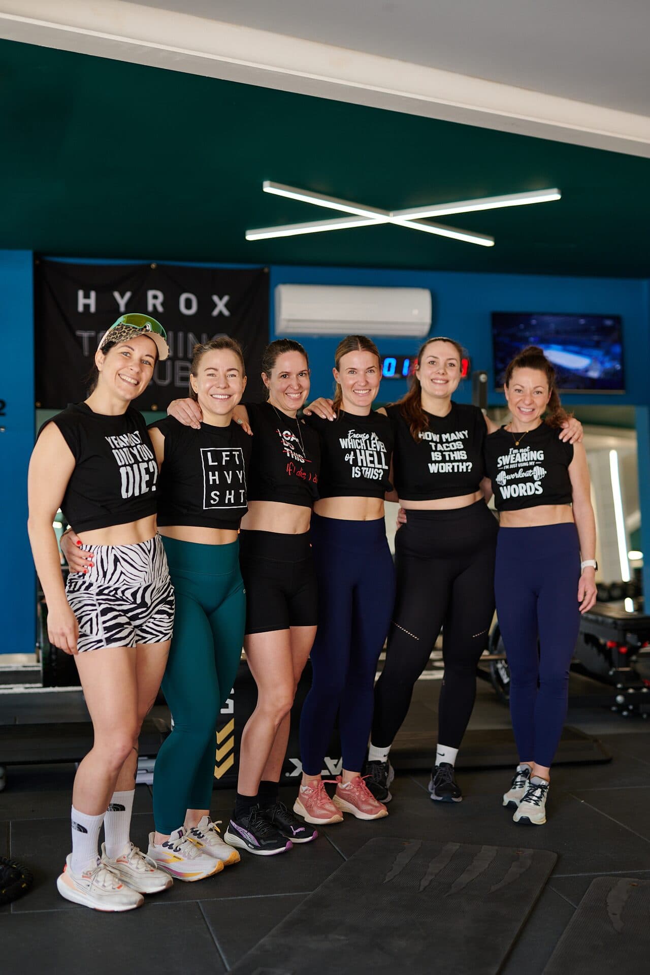 VO2 Hyrox Training Club team group photo